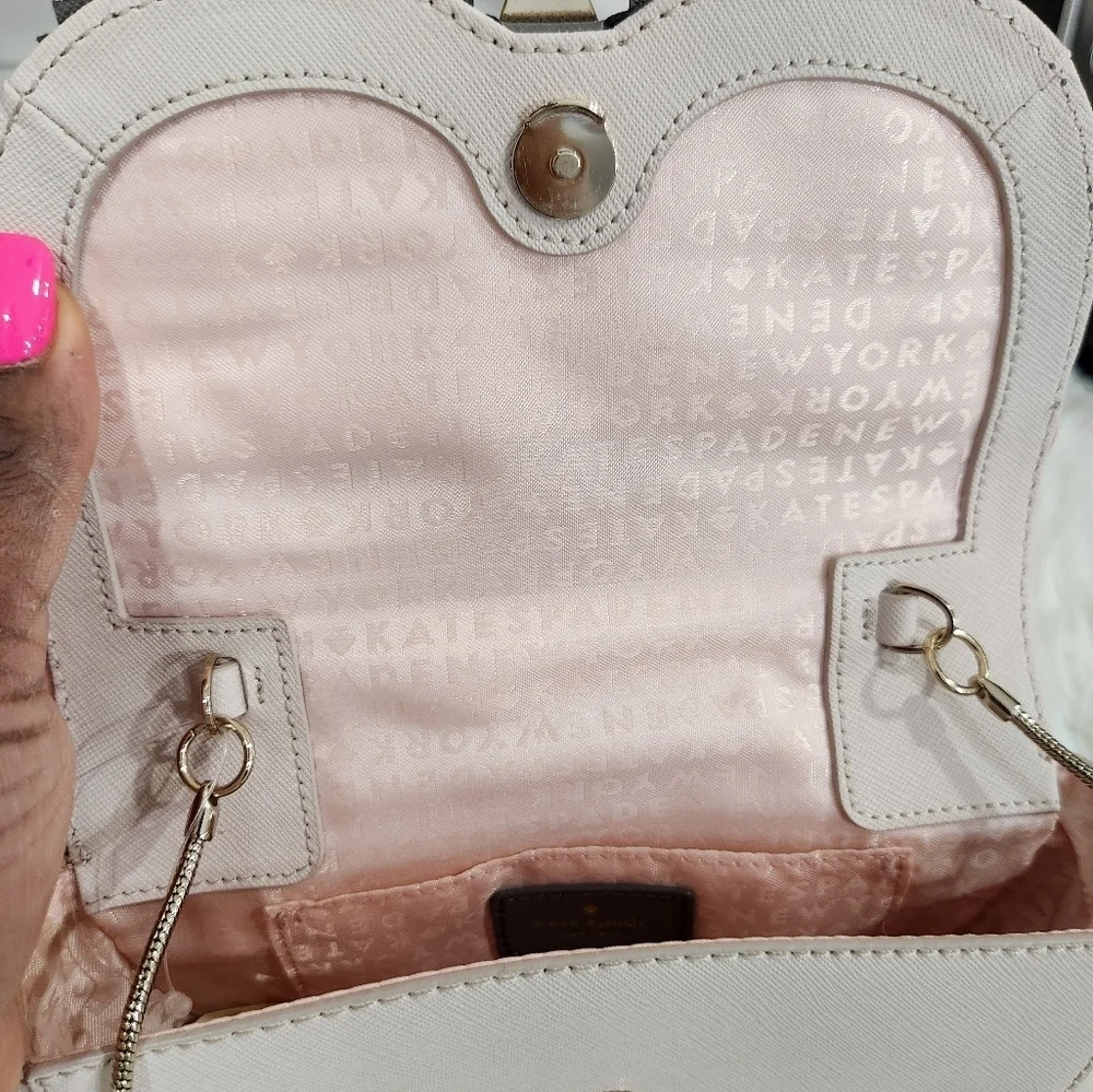 🤍▪️Kate Spade▪️Blaze A Trail Crystal Eye Owl Mini Crossbody or clutch ✨️🦉